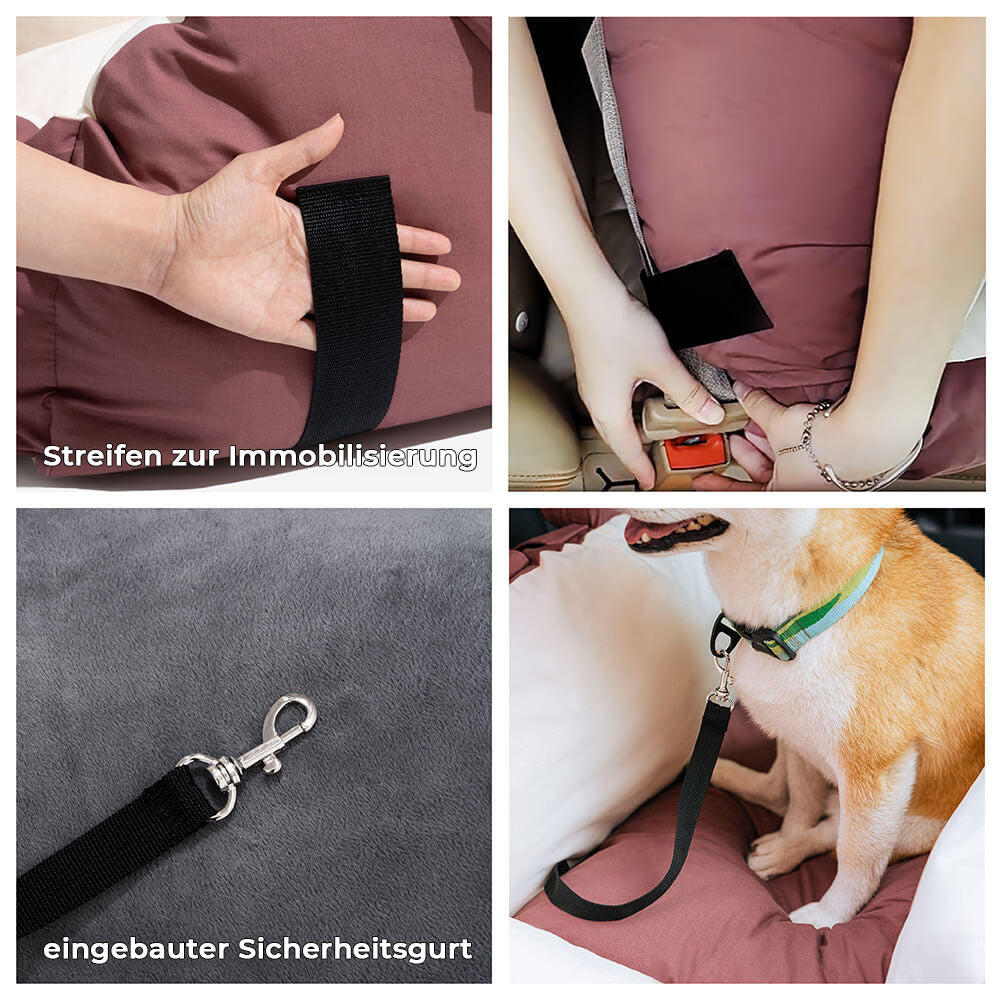 Honden Bed Multifunctioneel voor Comfortabele Autoritten 3