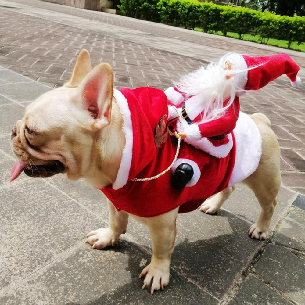 Honden Kostuum voor Kerstman Feestelijk 8