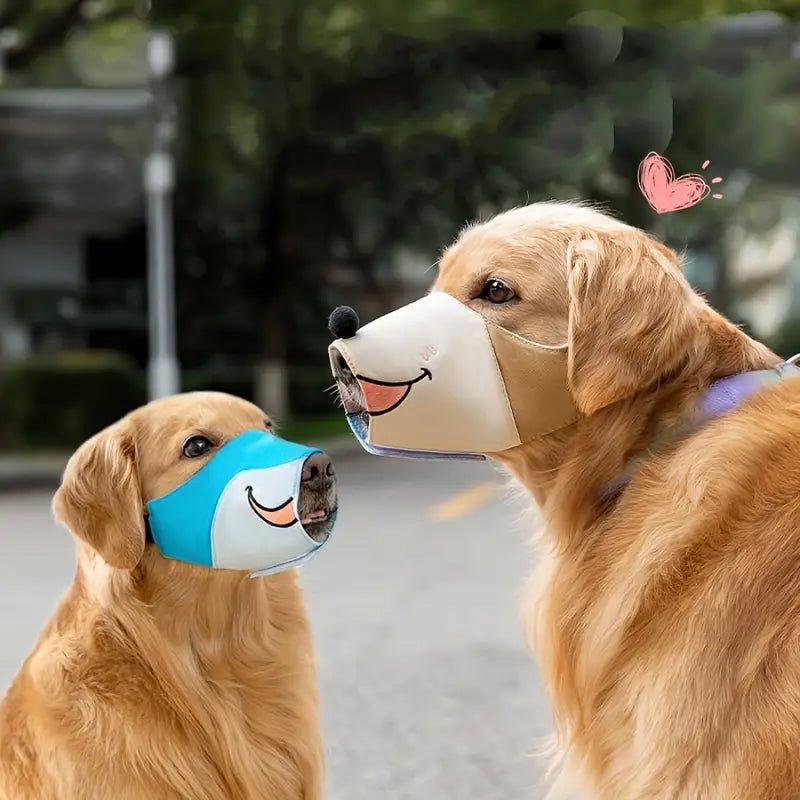 Honden Muilkorf Cartoon Ontwerp 1