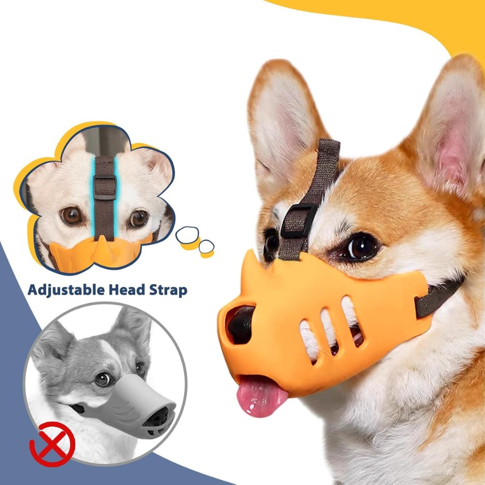 Honden Muilkorf Verstelbaar en Ademend 3