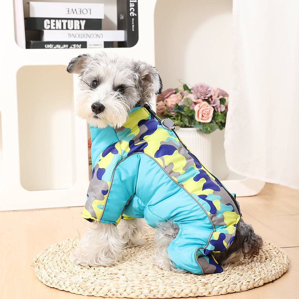 Honden Winterjas Waterdicht met Reflecterende Strepen 4