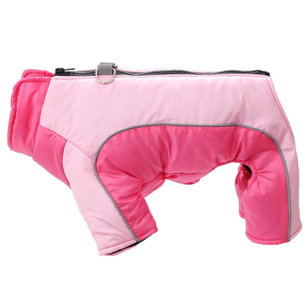 Honden Winterjas Waterdicht met Reflecterende Strepen 9