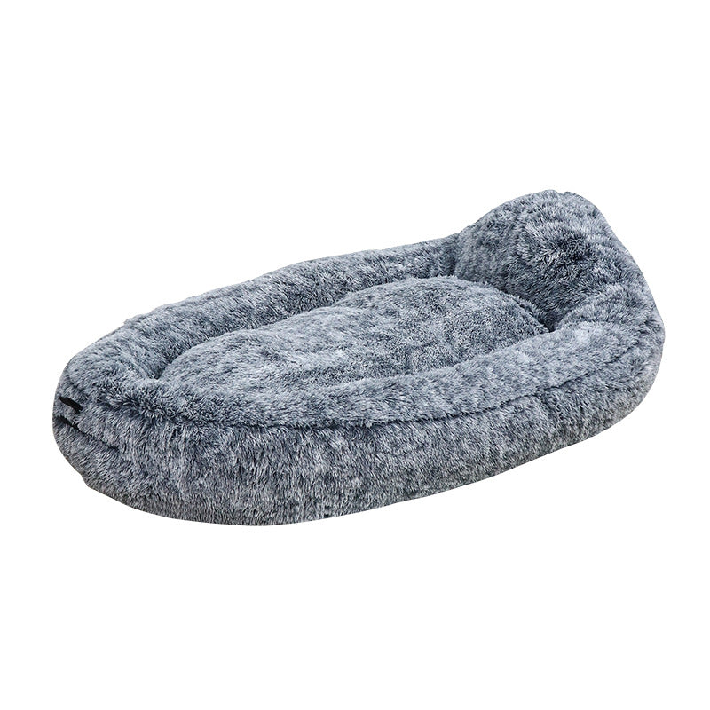 Hondenbed Pluche Nest Ovaal Comfortabel 0