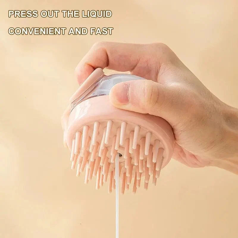 Hondenborstel met Shampoodispenser en Zachte Massage voor Honden 3