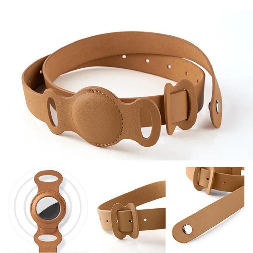 Hondenhalsband met AirTag Bevestiging 2