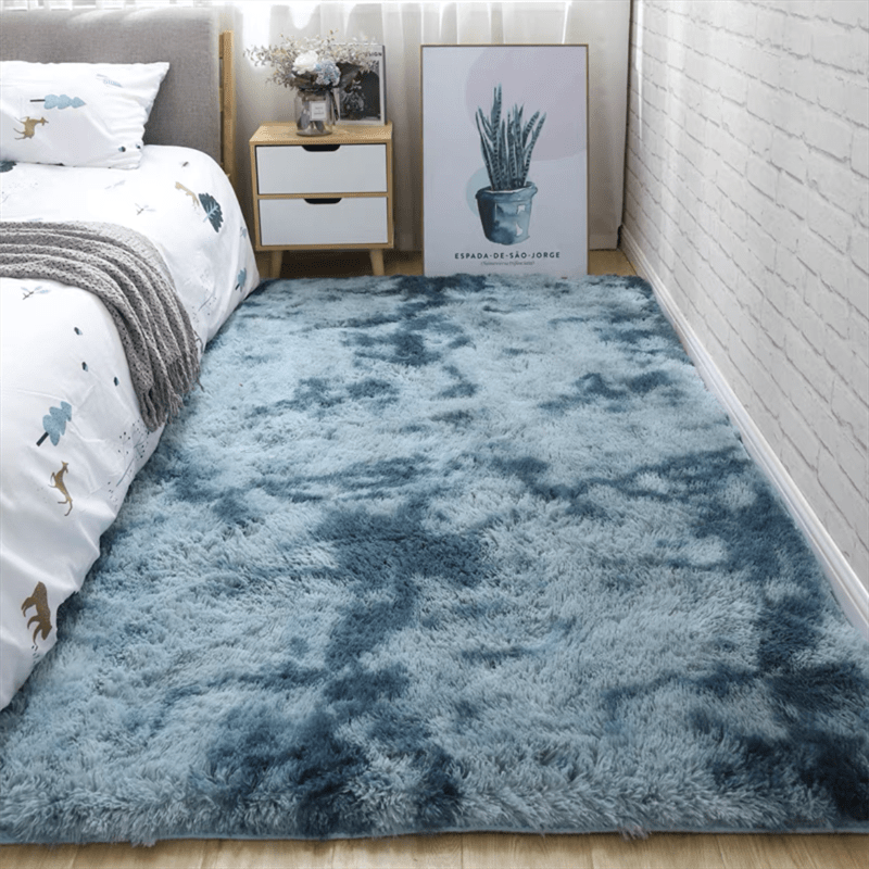 Hoogpolig Vloerkleed 200x300 voor Woonkamer en Slaapkamer Shaggy Stijl 10