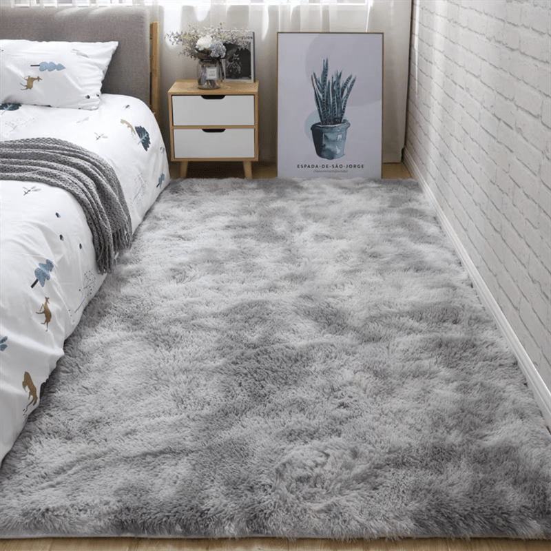 Hoogpolig Vloerkleed 200x300 voor Woonkamer en Slaapkamer Shaggy Stijl 6