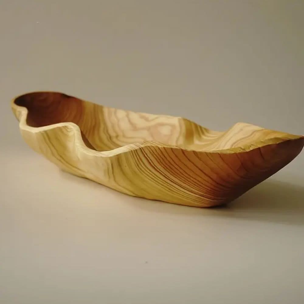Houten Dienblad Gebogen Design 1