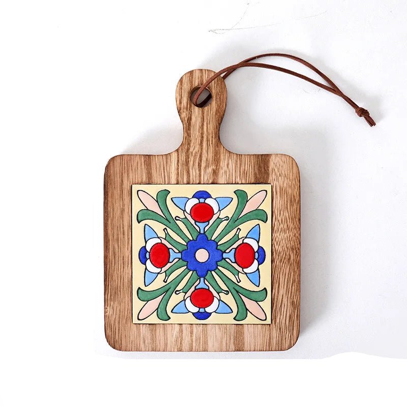 Houten Onderzetter Rustiek Design 4