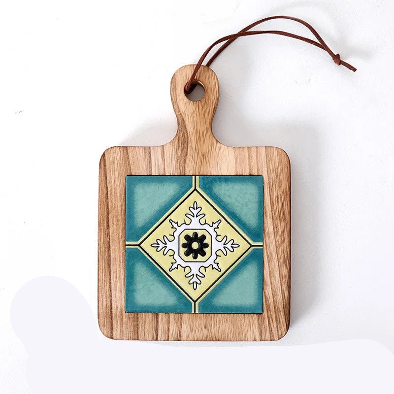 Houten Onderzetter Rustiek Design 5