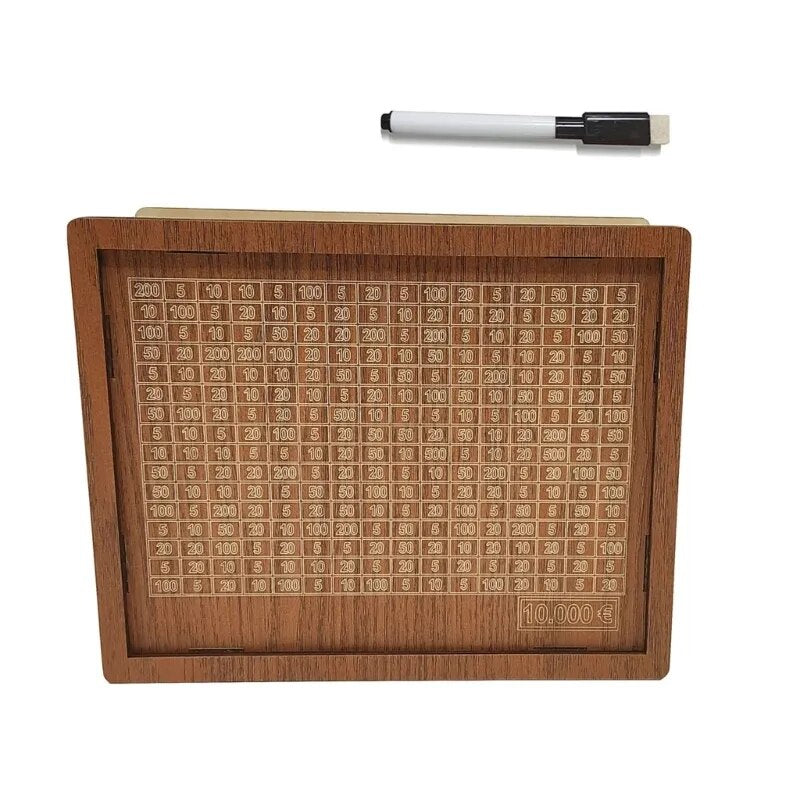 Houten Spaarvarken voor Financiële Doelen 9