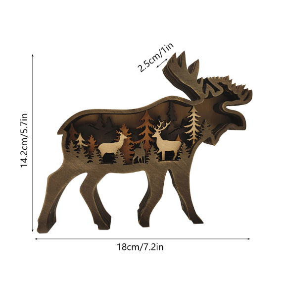 Houten Standbeelden Decoratie voor Thuis 7