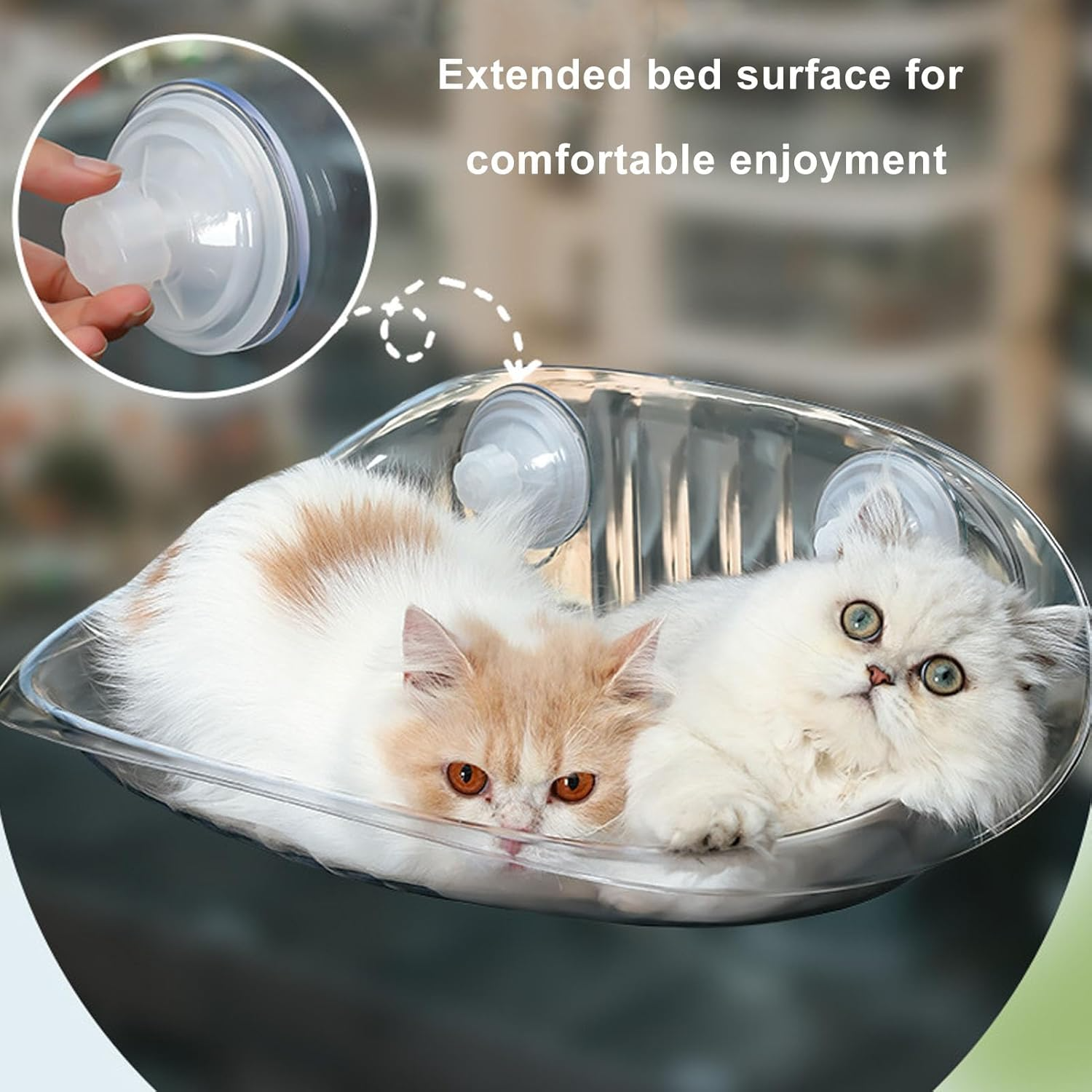 Huisdier Hangmat voor Katten met Verhoogd Uitzicht 5