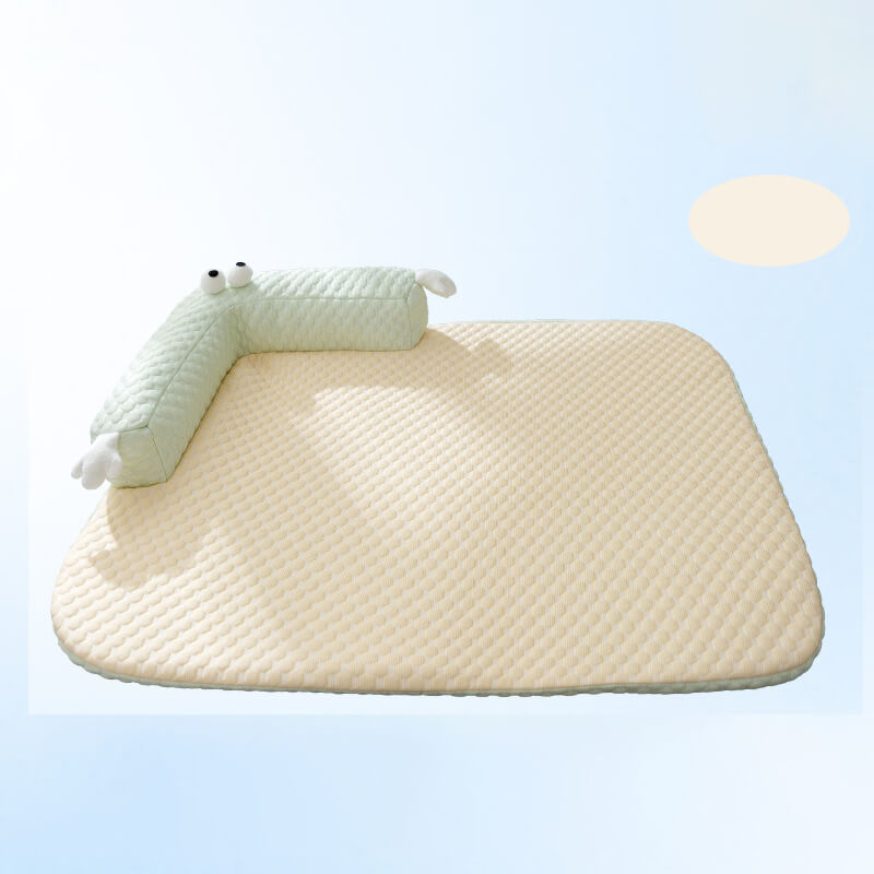 Huisdierbed Koel voor Zomercomfort met Antislipbodem en L-Vormig Kussen 4