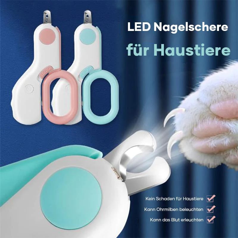 Huisdieren Nagelknipper met LED Verlichting 1