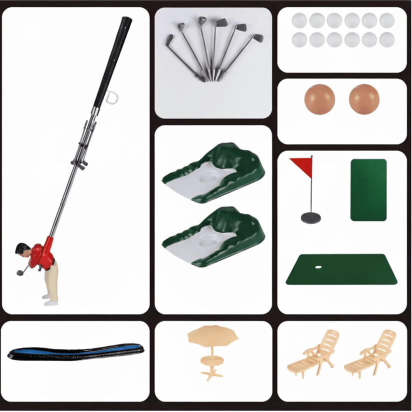Indoor Mini Golf Set voor Thuisvermaak 0