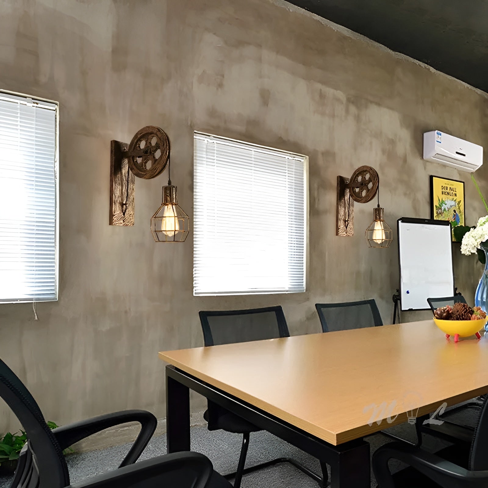 Industriële LED-wandlamp Vintage Stijl 7