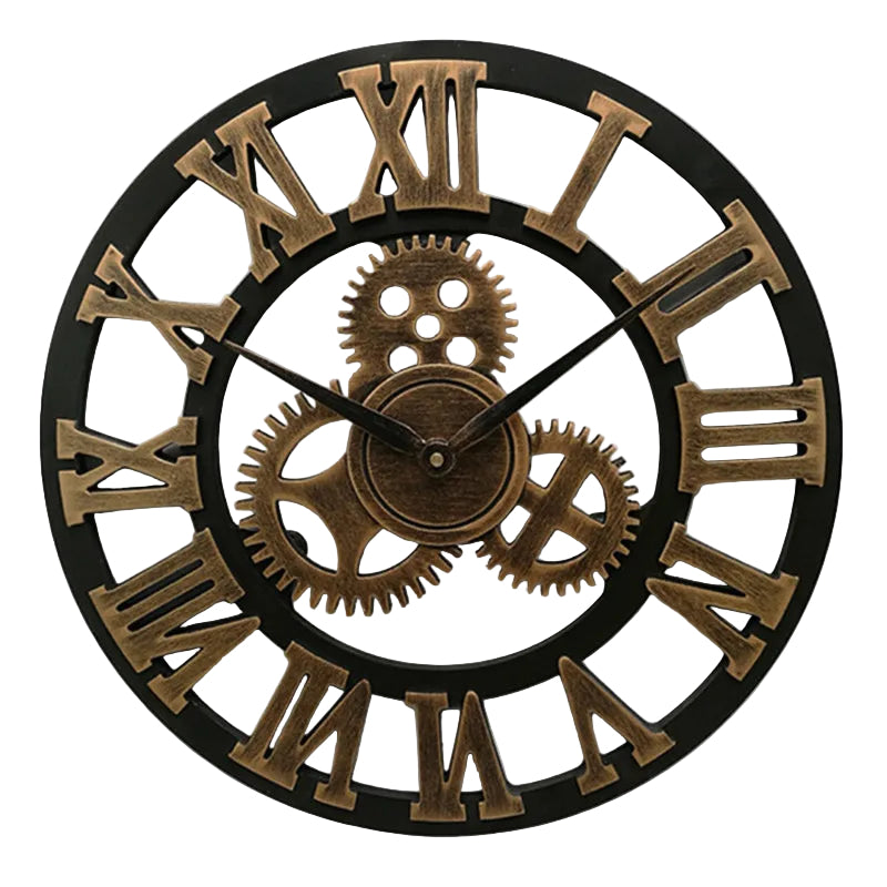 Industriële Wandklok Vintage Design 0