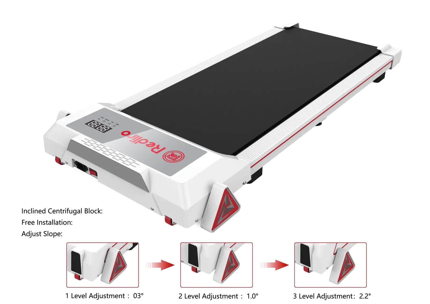 Inklapbare Loopband voor Thuis Onder Bureau Compact en Modern 10