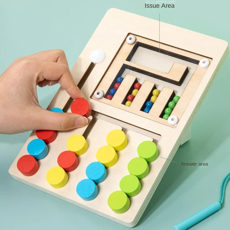 Interactief Houten Puzzelspel voor Kinderen 3