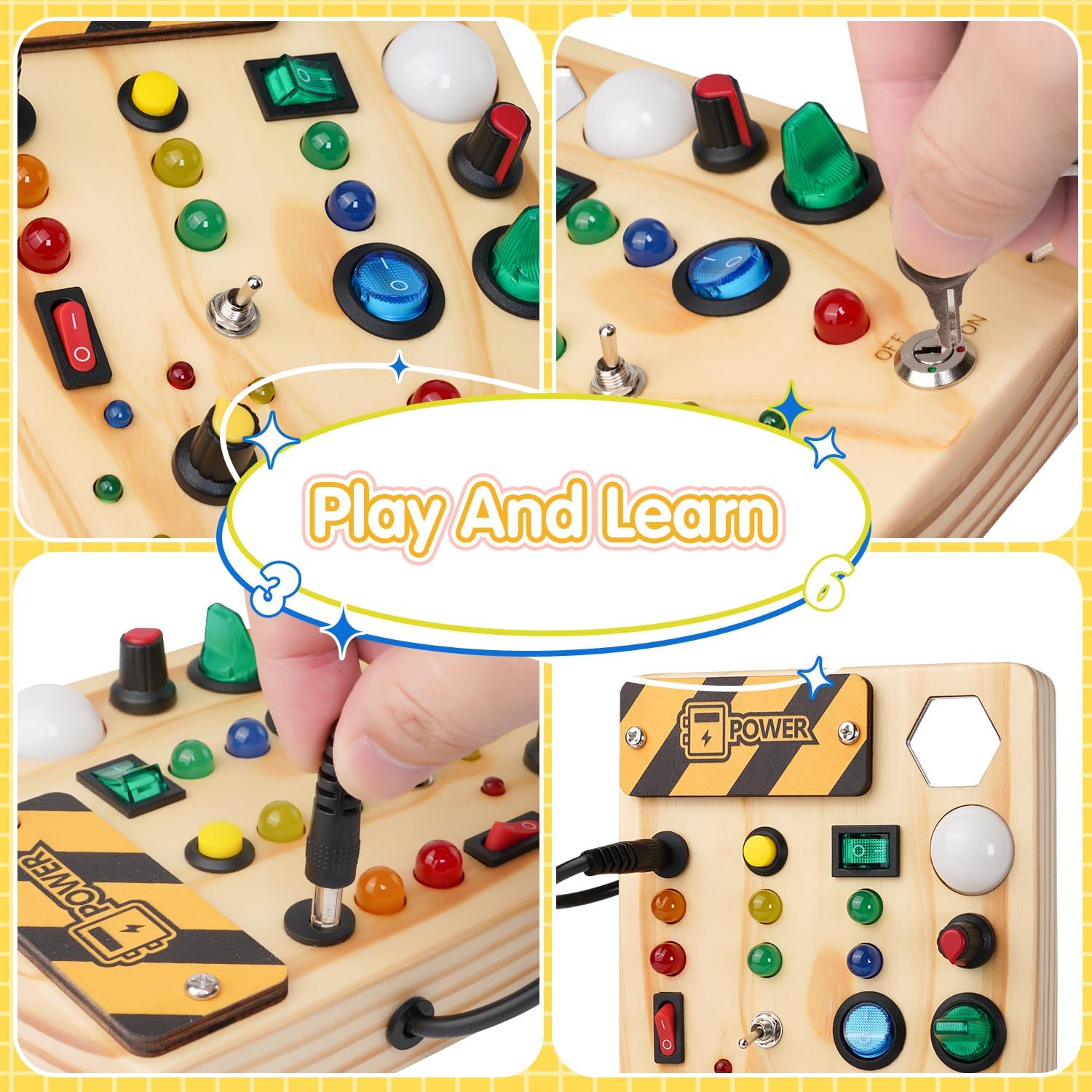 Interactief Montessori Bord voor Peuters 3