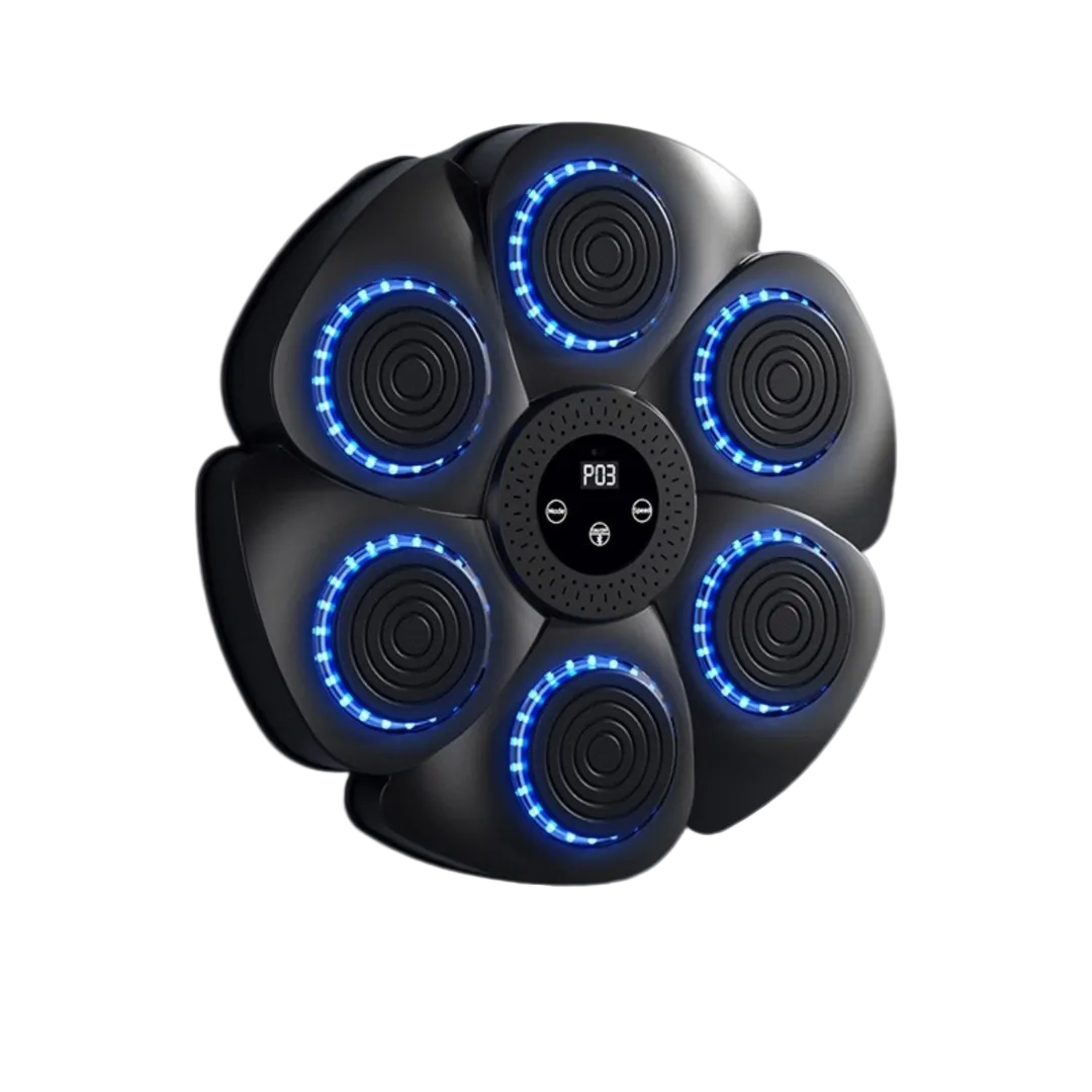 Interactieve Boksmachine voor Thuisgebruik met Bluetooth en RGB-Verlichting 3