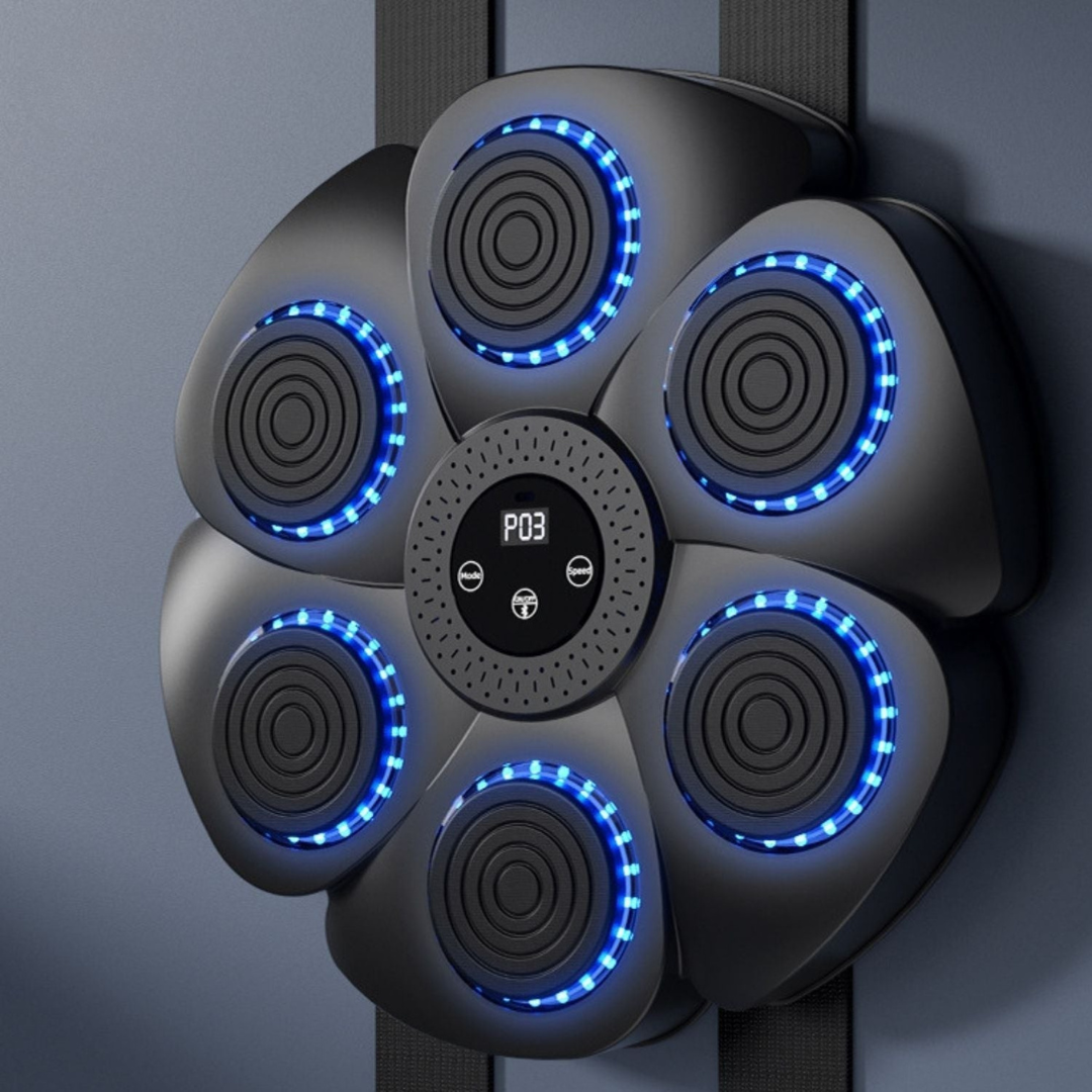 Interactieve Boksmachine voor Thuisgebruik met Bluetooth en RGB-Verlichting 5