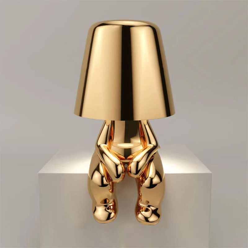 Gouden Denker Lamp