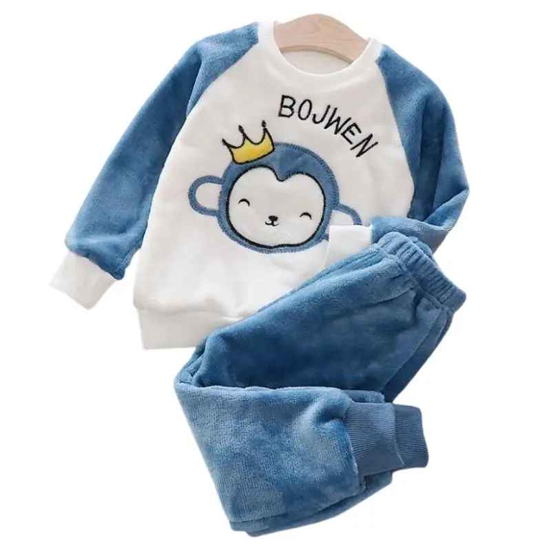 Jongens Pyjama Set Fleece voor Wintercomfort 2