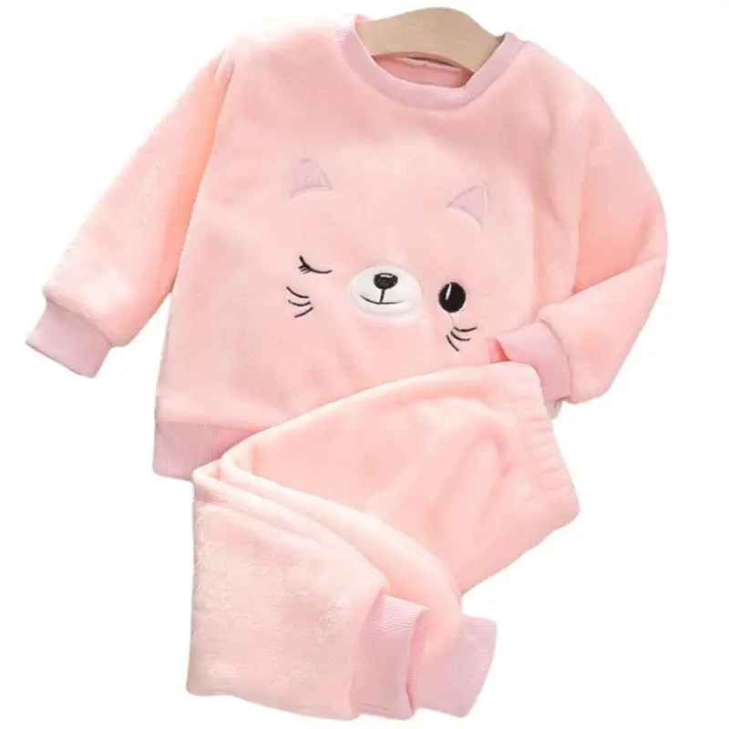 Jongens Pyjama Set Fleece voor Wintercomfort 3