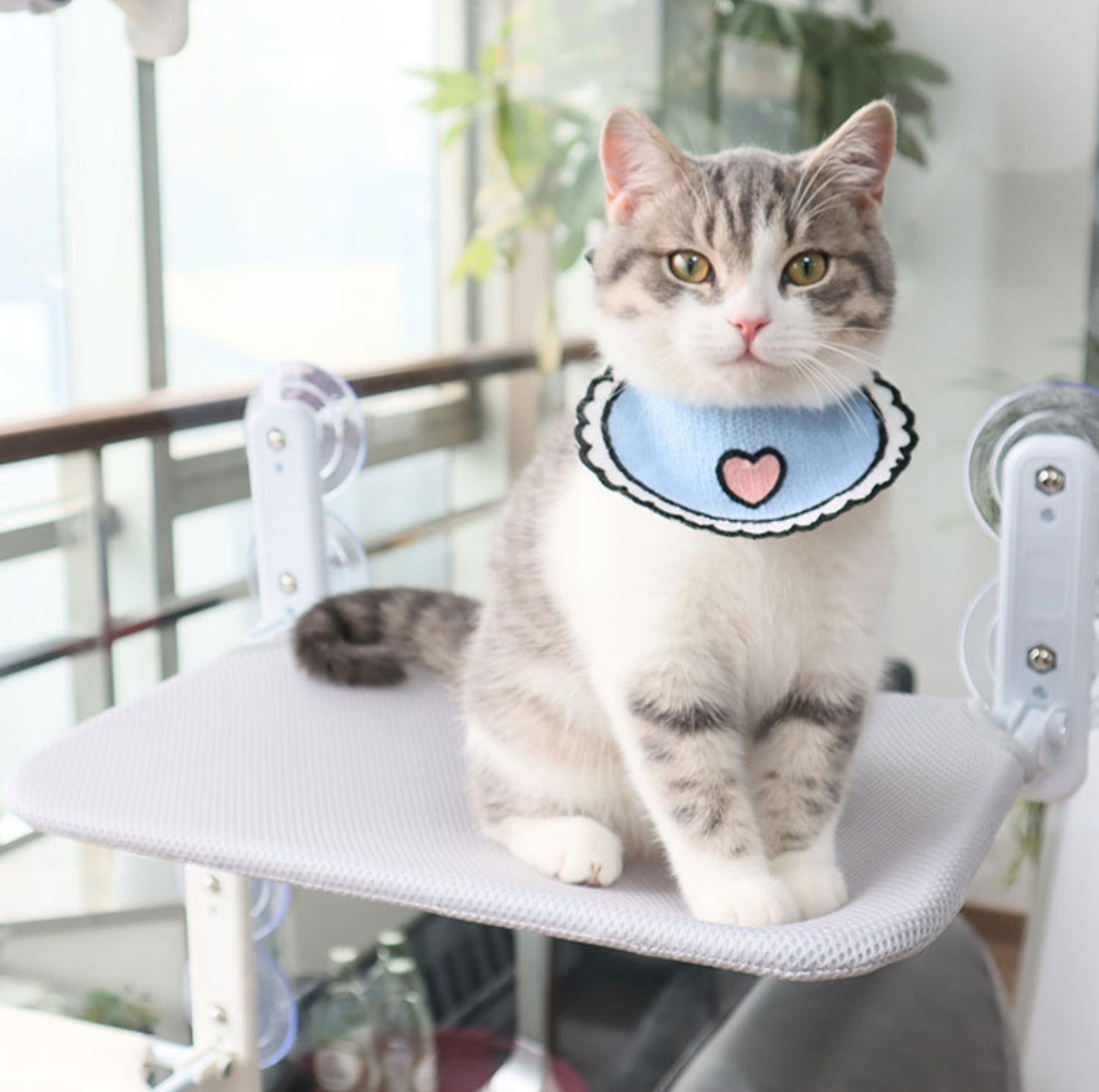 Kattenhangmat voor Raam met Ruimtebesparend Ontwerp 0