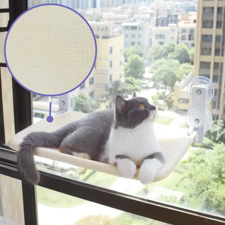 Kattenhangmat voor Raam met Ruimtebesparend Ontwerp 1