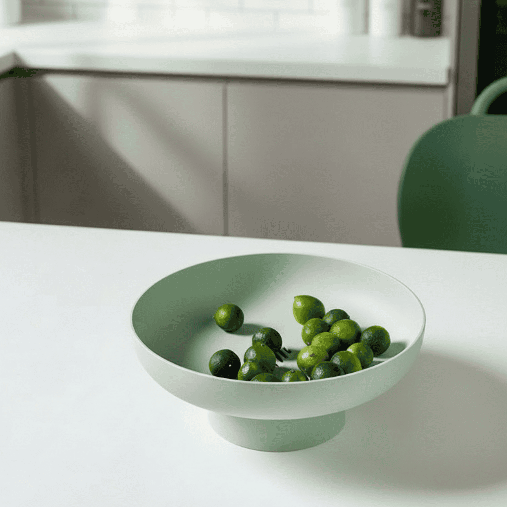Keramische Fruitschaal Handgeglazuurd voor Modern en Klassiek Interieur 0