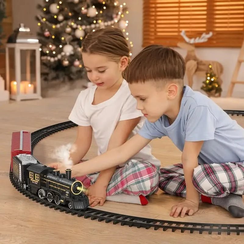 Kerst Treinset Elektrisch met Flexibele Rails 2