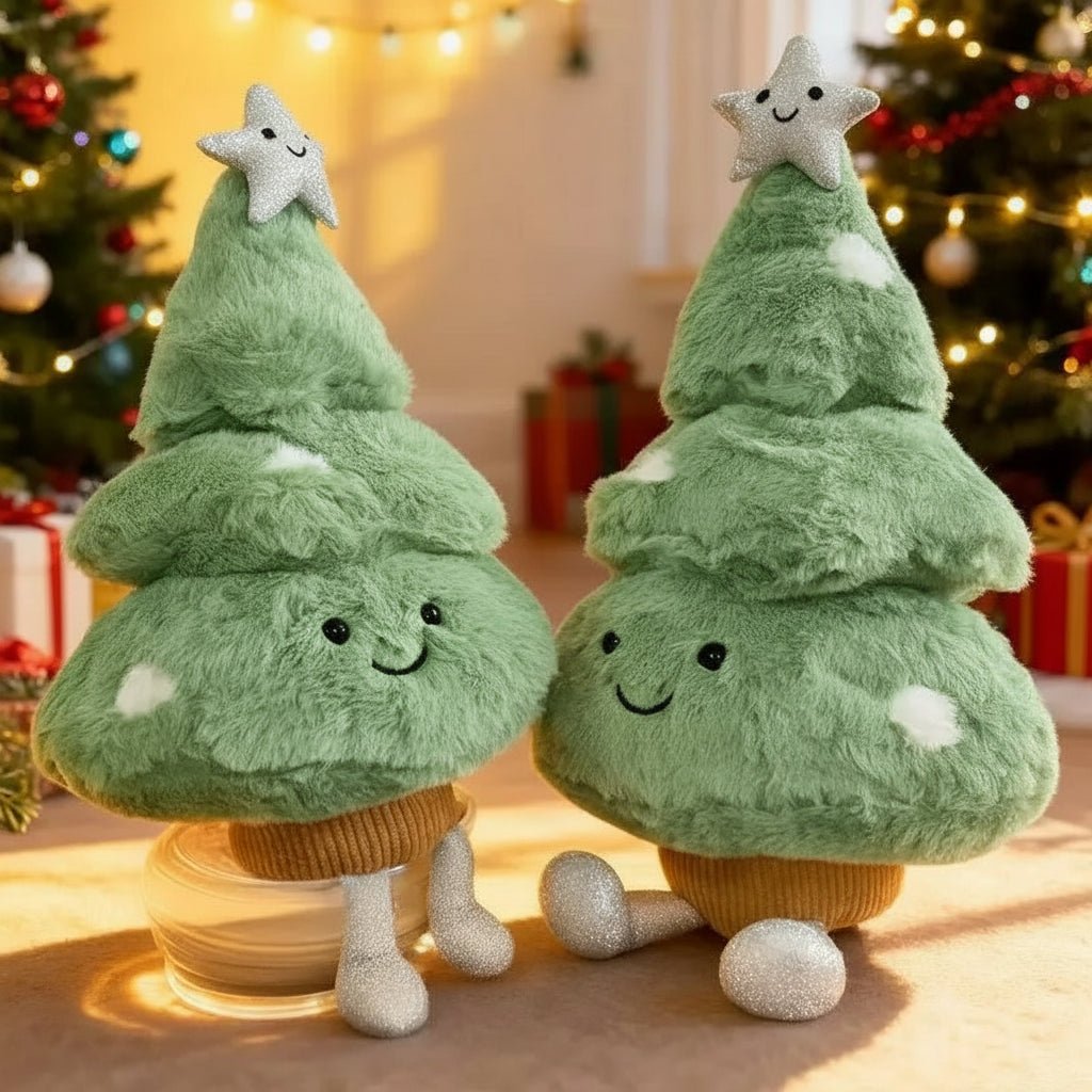 Kerstboom Pluche Decoratie voor Feestelijke Kamers 1