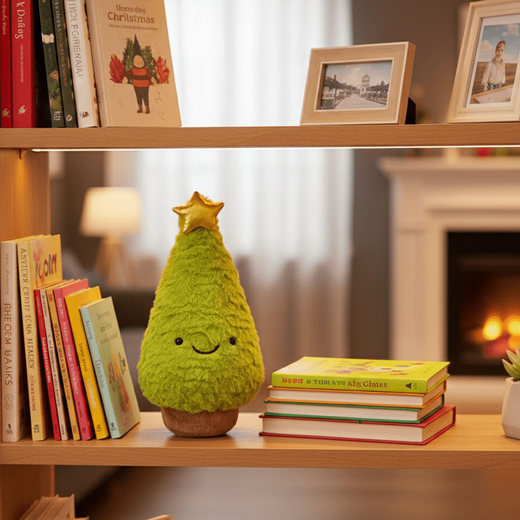 Kerstboom Pluche Decoratie voor Feestelijke Kamers 2