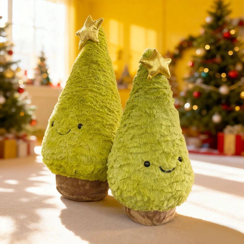 Kerstboom Pluche Decoratie voor Feestelijke Kamers 5