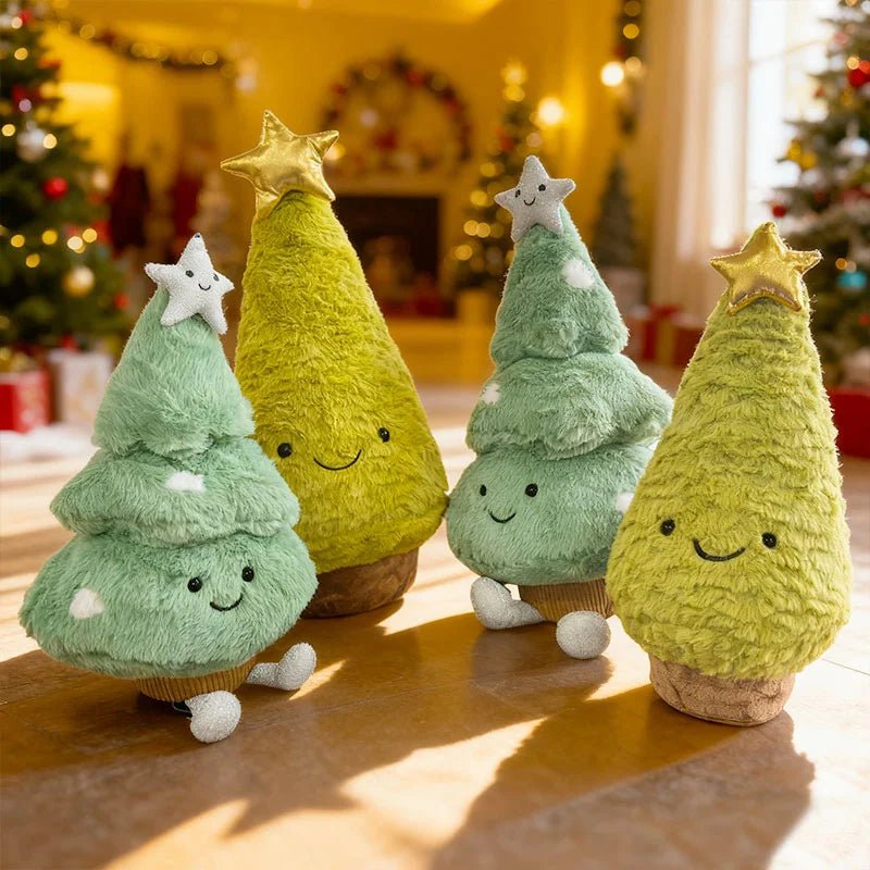 Kerstboom Pluche Decoratie voor Feestelijke Kamers 6