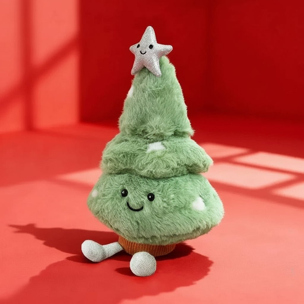 Kerstboom Pluche Decoratie voor Feestelijke Kamers 8