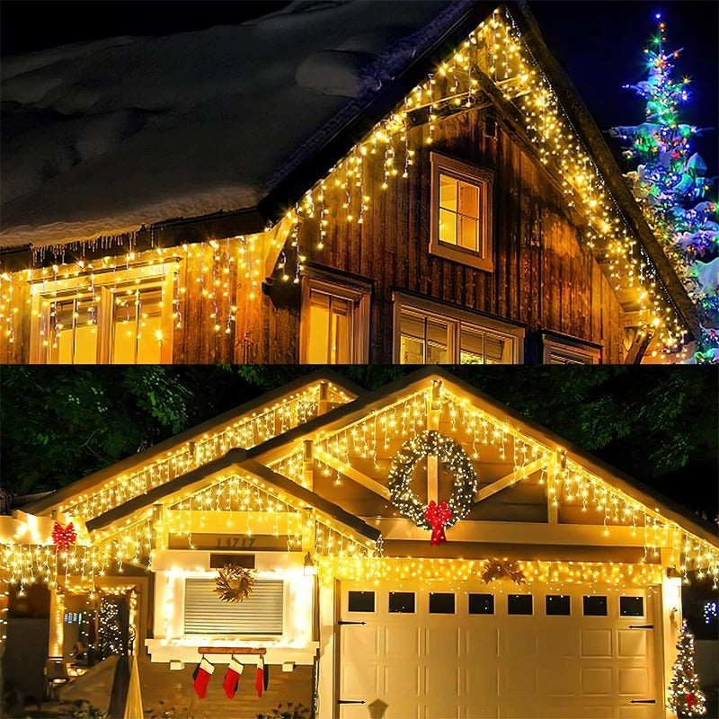 Kerstlichtgordijn LED voor Buitenverlichting 0