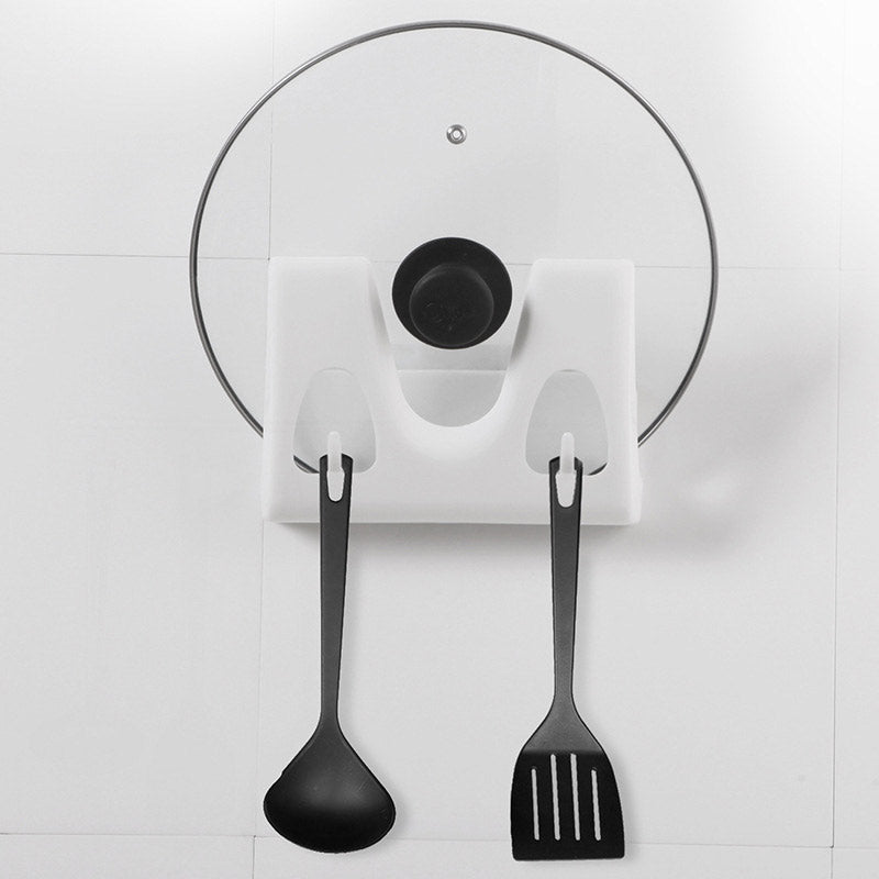 Keuken Accessoire Dubbele Haak Potdekselstandaard Ruimtebesparend Ontwerp 1