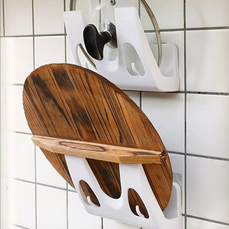 Keuken Accessoire Dubbele Haak Potdekselstandaard Ruimtebesparend Ontwerp 3