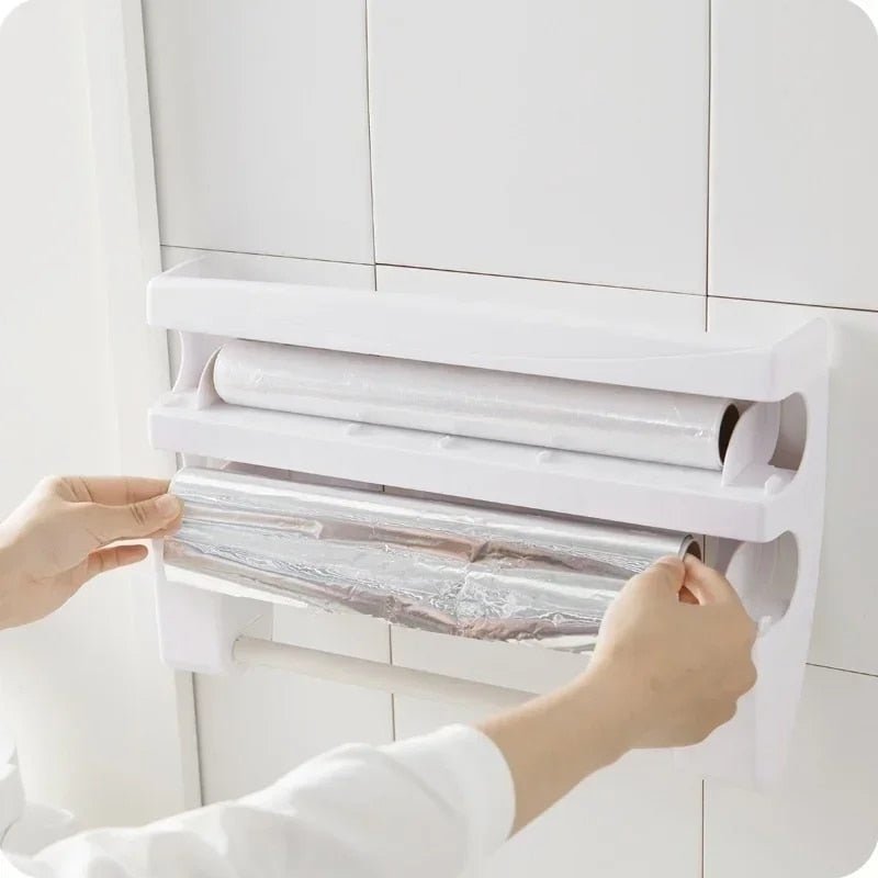 Keuken Dispenser voor Plasticfolie en Keukenrol 2