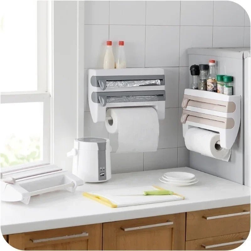 Keuken Dispenser voor Plasticfolie en Keukenrol 4