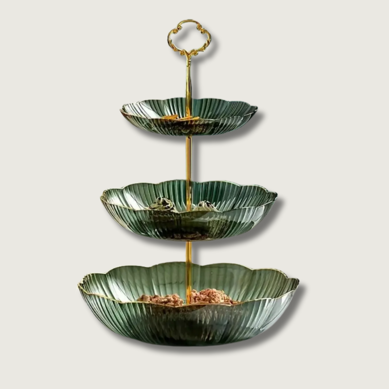 Keuken Organizer 3-Laags voor Fruit en Groenten, Ruimtebesparende Keukenkast Organizer 1