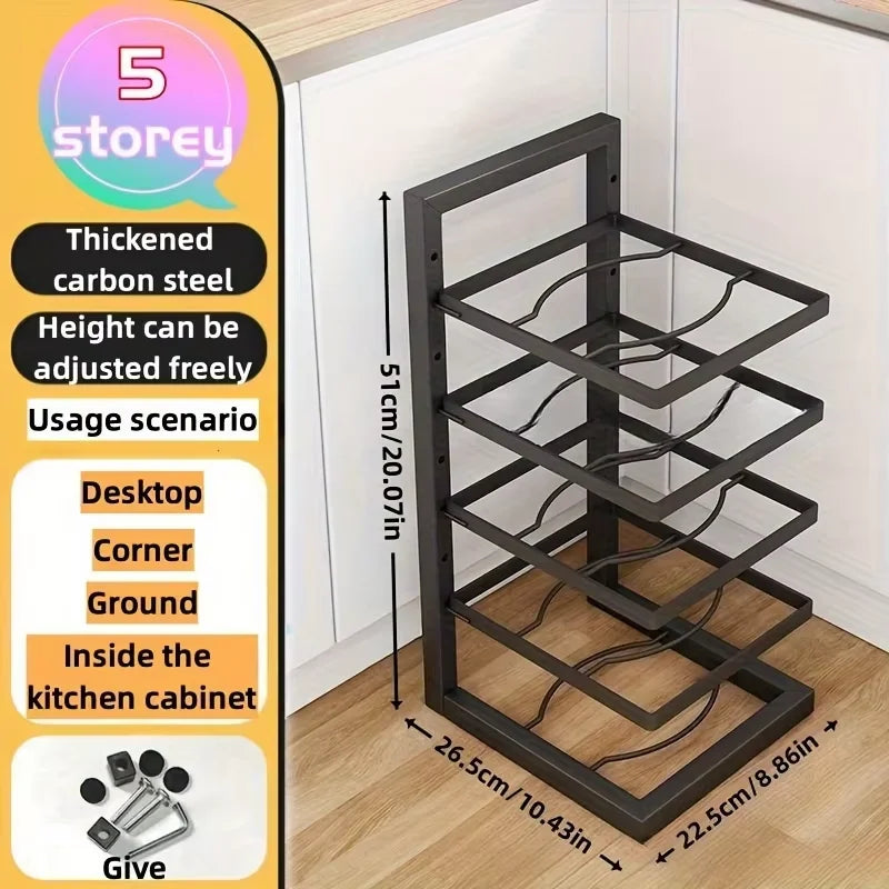 Keuken Organizer voor Potten en Pannen 6