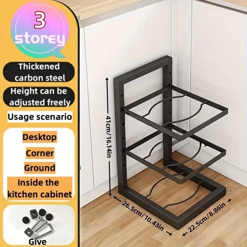 Keuken Organizer voor Potten en Pannen 8