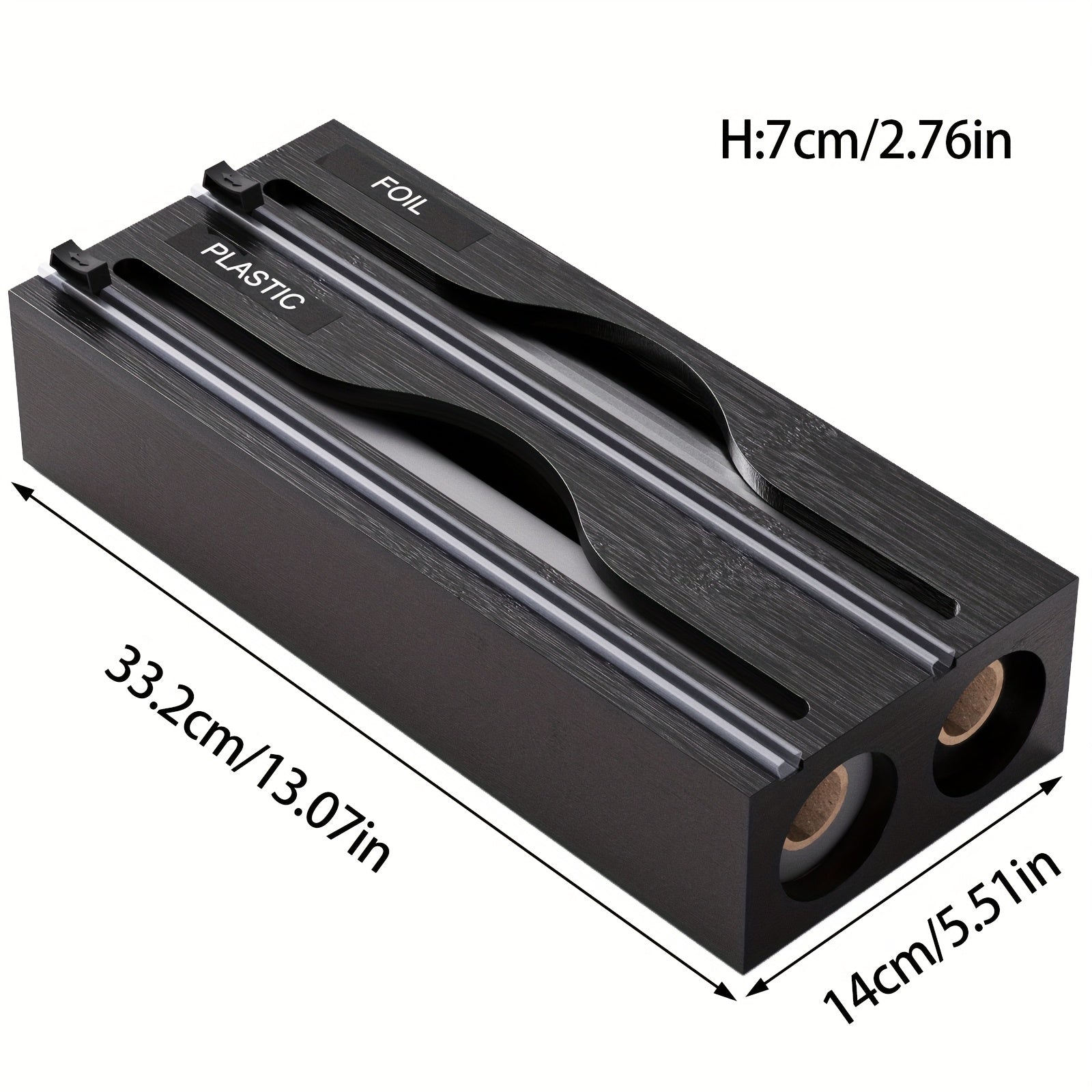 Keukenfolie Dispenser met Snijmes en Dubbele Gleuf 5