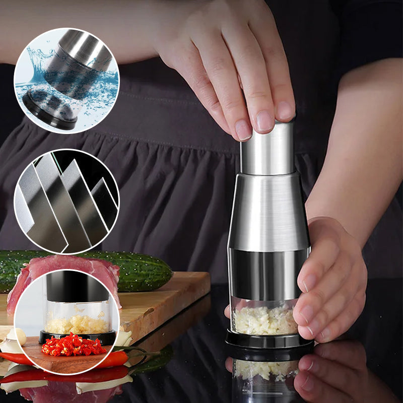 Keukenhulp Geperste Knoflook Molen 0
