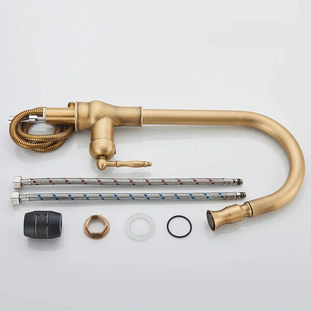 Keukenkraan Vintage Tap Draaibaar 4